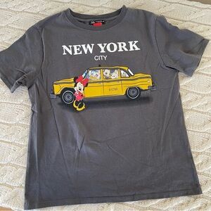 Zara Gray New York City Disney Minnie Mouse Graphic Tee